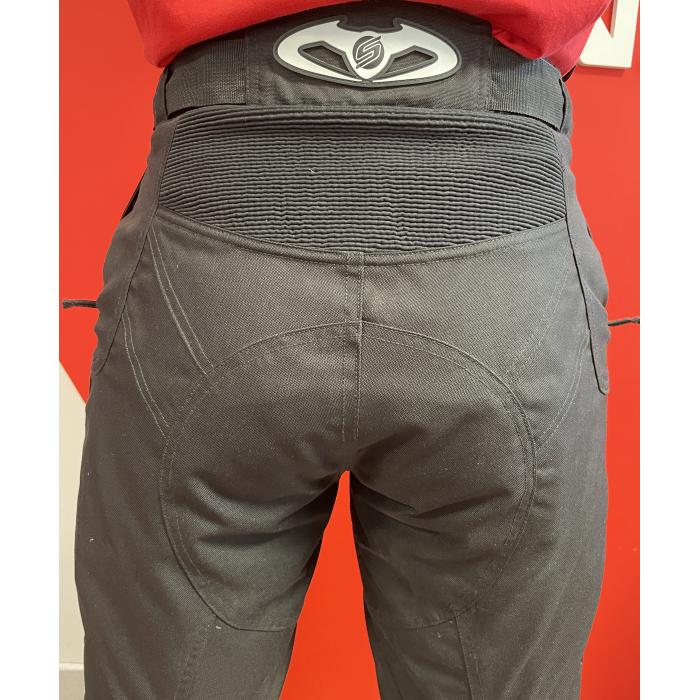 Dámské textilní moto kalhoty SUOMY Cordura, černé, vel. S