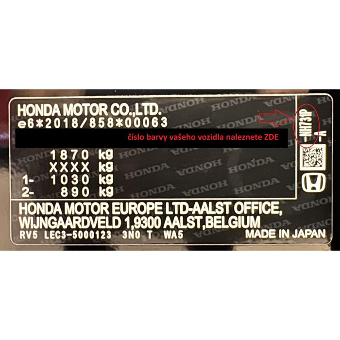 Opravná laková tužka - HONDA 2x9ml